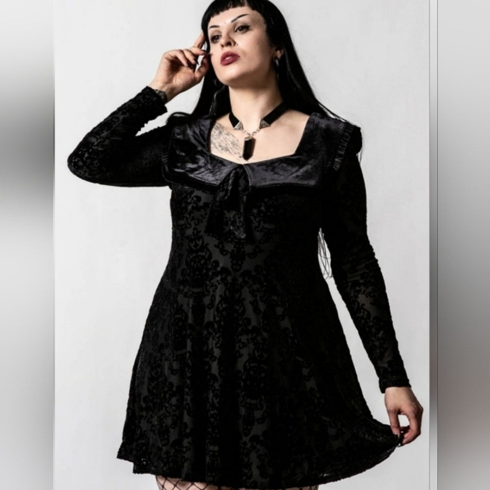 Killstar Angelique Collared Dress